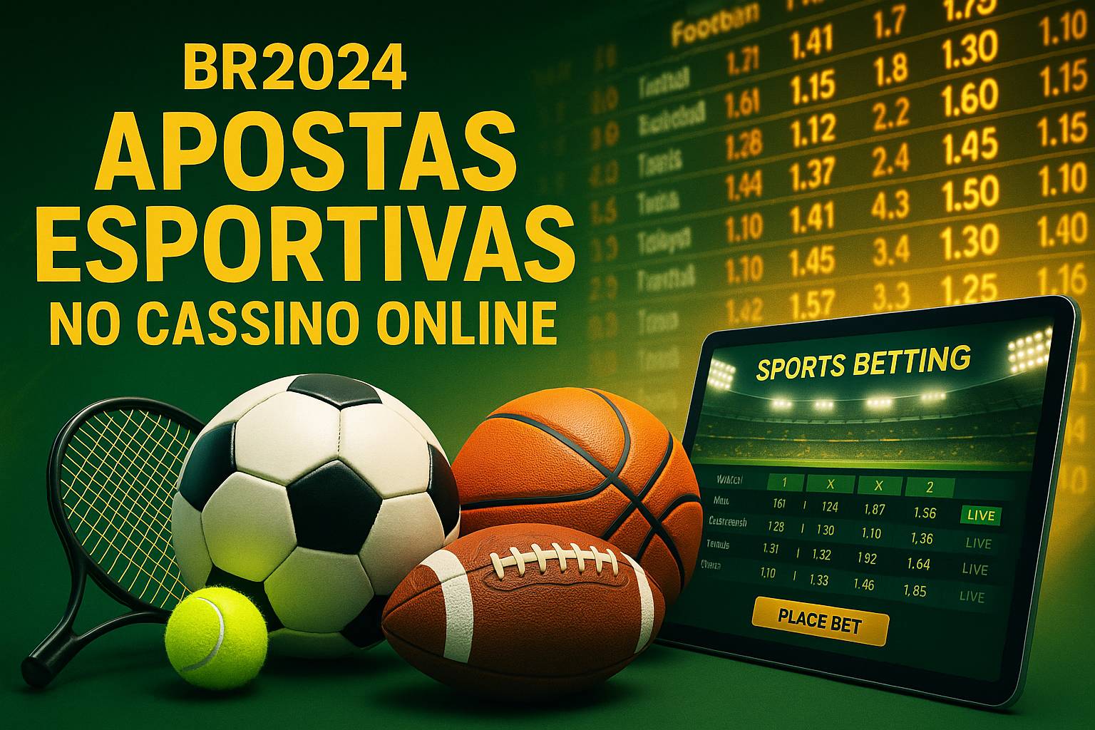 Apostas esportivas no cassino online BR2024